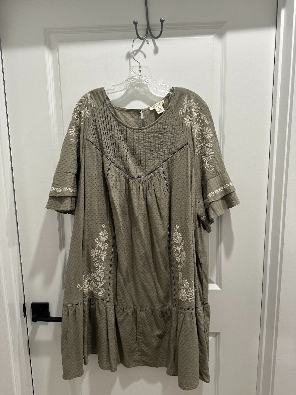 TORRID Festi Green Mini Dress size 4